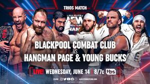 Image post by @AEW on Twitter