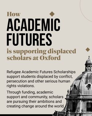 Image post by @oxford_uni on Instagram