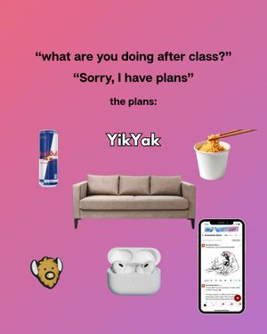 Image post by @yikyakapp on Instagram