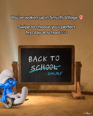 Image post by @smurfsofficial on Instagram