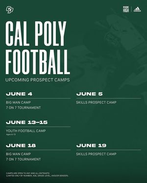 Image post by @calpolyfootball on Instagram