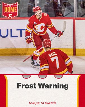 Image post by @nhlflames on Instagram