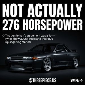 Image post by @threepiece.us on Instagram