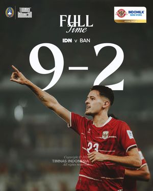 Image post by @timnasindonesia on Instagram