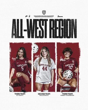 Image post by @scuwomenssoccer on Instagram