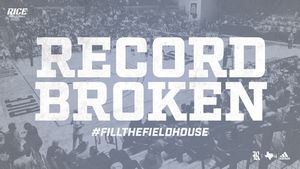 Image post by @RiceAthletics on Twitter/X