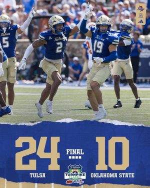 Image post by @tulsa_football on Instagram