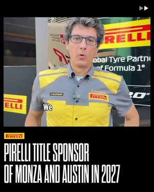 Image post by @pirelli_motorsport on Instagram