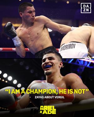 Image post by @daznboxing on Instagram