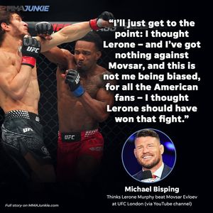 Image post by @mmajunkie on Instagram