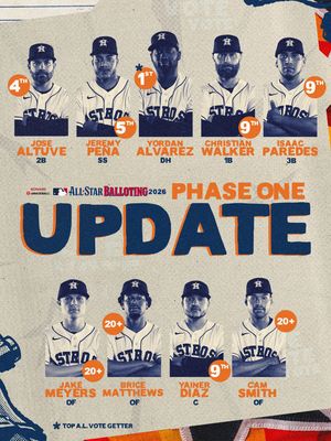 Image post by @astros on Instagram