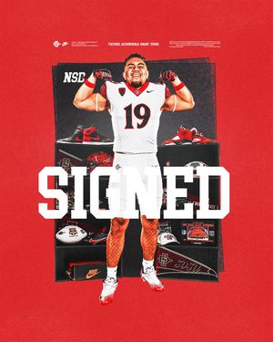 Image post by @aztecfootball on Instagram