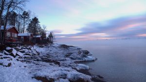 Image post by @breezypointcabins on Facebook