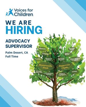 Image post by @VoicesForChildrenSD on Facebook