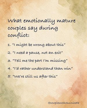 Image post by @couplescommunicate on Instagram