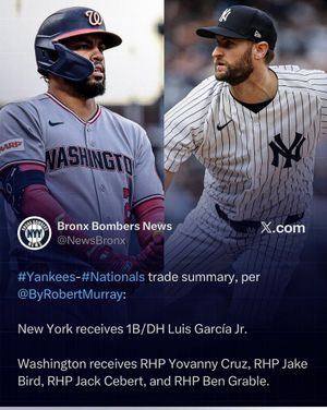 Image post by @bronx_bombers.news on Instagram