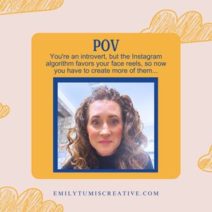 Image post by @emilytumiscreative on Instagram