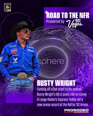 Image post by @prca_prorodeo on Instagram
