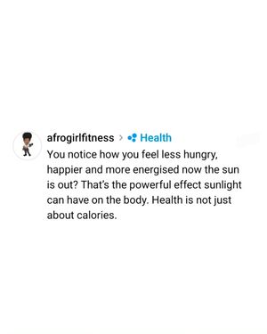 Image post by @afrogirlfitness on Instagram