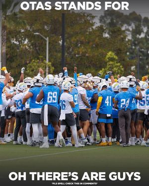 Image post by @chargers on Instagram