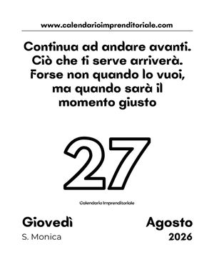 Image post by @calendarioimprenditoriale on Instagram