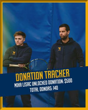 Image post by @wvutennis on Instagram