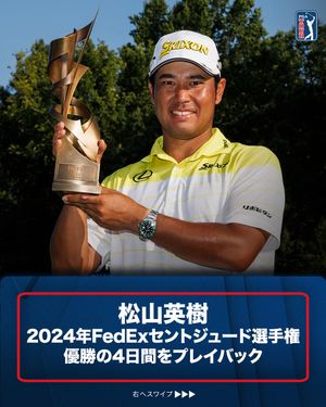 Image post by @pgatour_japan on Instagram