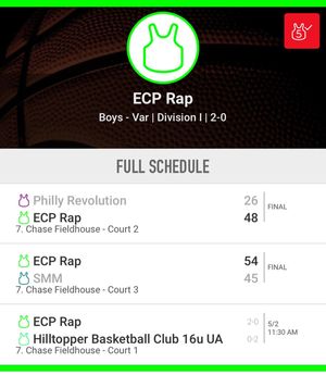 Image post by @ecpbasketball16 on Instagram