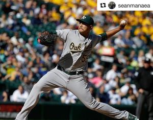 Image post by @athletics on Instagram