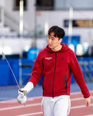 Image post by @harvardfencing on Instagram