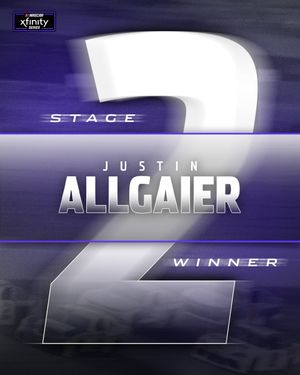 Image post by @NASCAR_Xfinity on Twitter