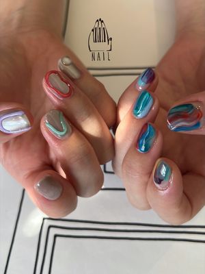 Image post by @111nail_omotesando on Instagram