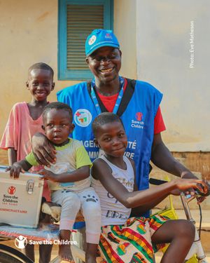 Image post by @savethechildren on Instagram