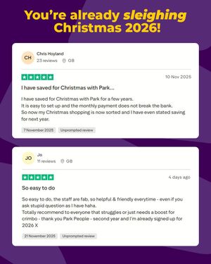 Image post by @parkchristmassavings on Instagram