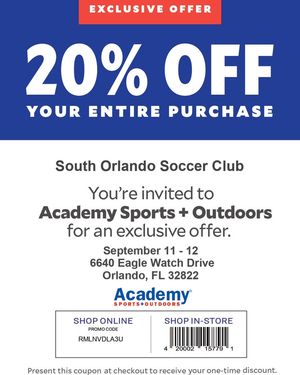 Image post by @SouthOrlandoSoccer on Facebook