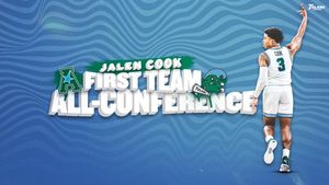 Image post by @GreenWaveMBB on Twitter