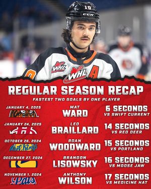 Image post by @westernhockeyleague on Instagram
