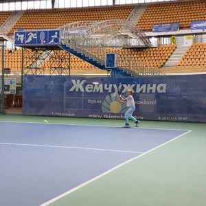 Video post by @polina_maneshina_tennis on Instagram