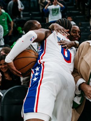 Image post by @sixers on Instagram