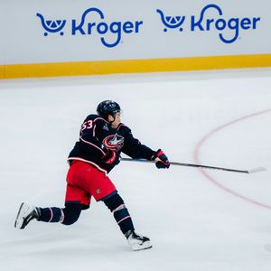 Image post by @BlueJacketsNHL on Twitter/X