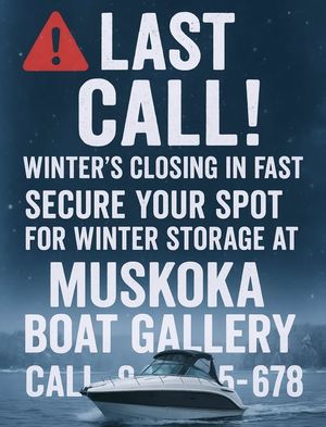 Image post by @MuskokaBoatGallery on Facebook