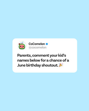 Image post by @cocomelon on Instagram