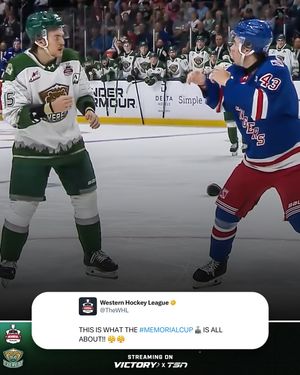 Image post by @westernhockeyleague on Instagram
