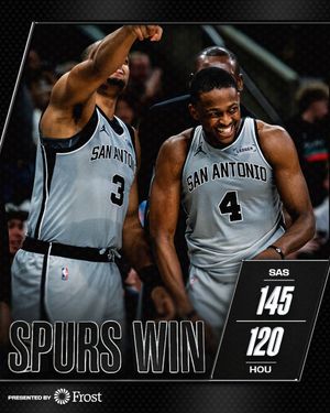 Image post by @spurs on Twitter