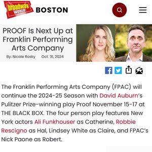 Image post by @franklin.performing.arts.co on Instagram