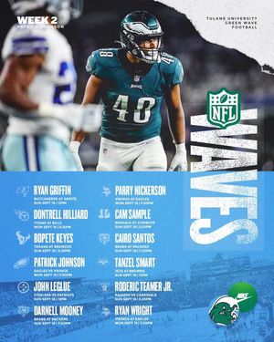 Image post by @GreenWaveFB on Twitter