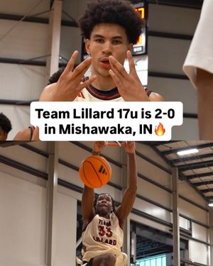 Image post by @teamlillardaau on Instagram
