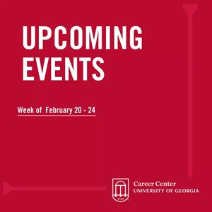 Image post by @ugacareercenter on Instagram