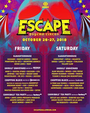Image post by @EscapeHalloween on Twitter