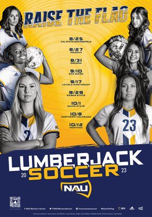 Image post by @NAUAthletics on Twitter